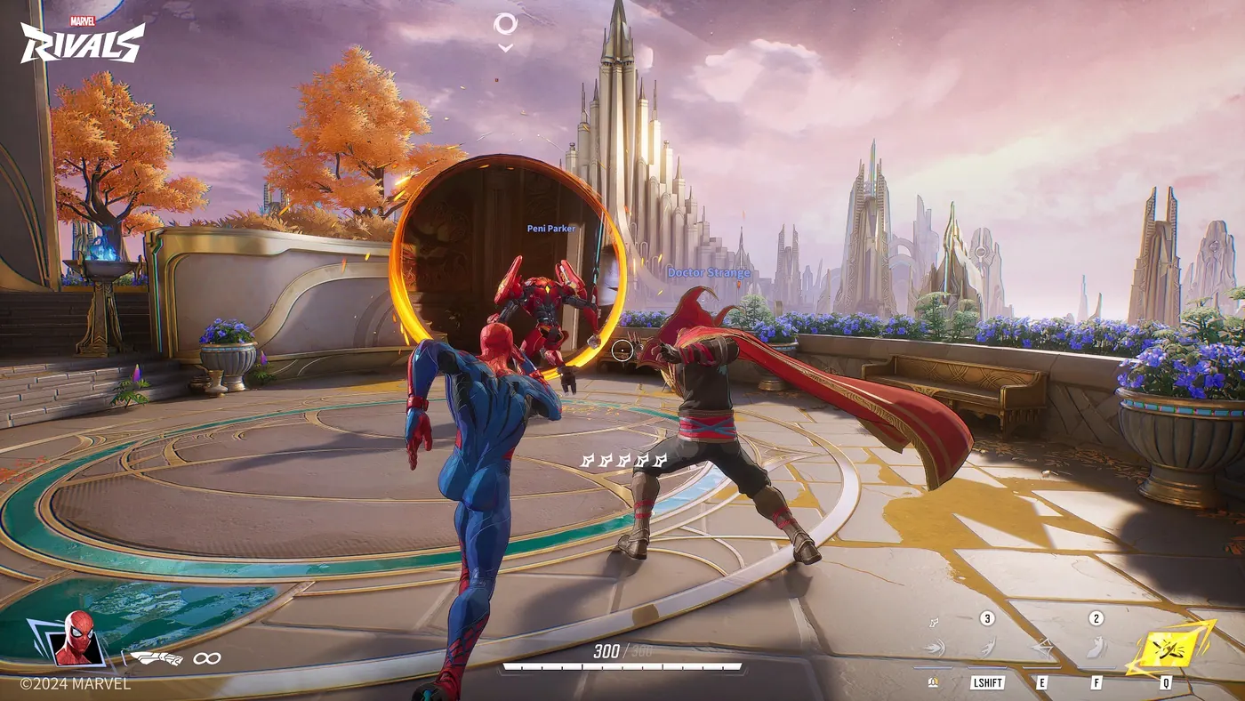 Ability cooldown tracker overlay for Marvel Rivals enemy skills